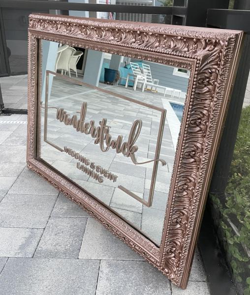 Mirror Logo Sign 2
