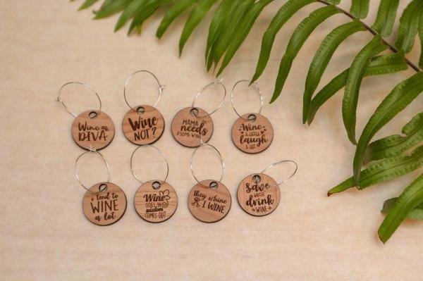 Wine Glass Drink Charms