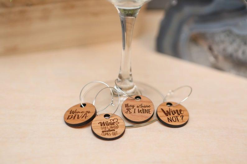 Wine Glass Drink Charms